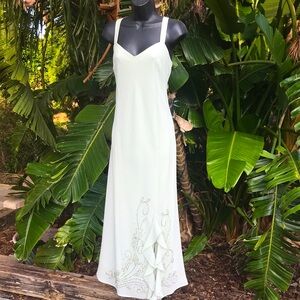 RM Richards asymmetric slip dress